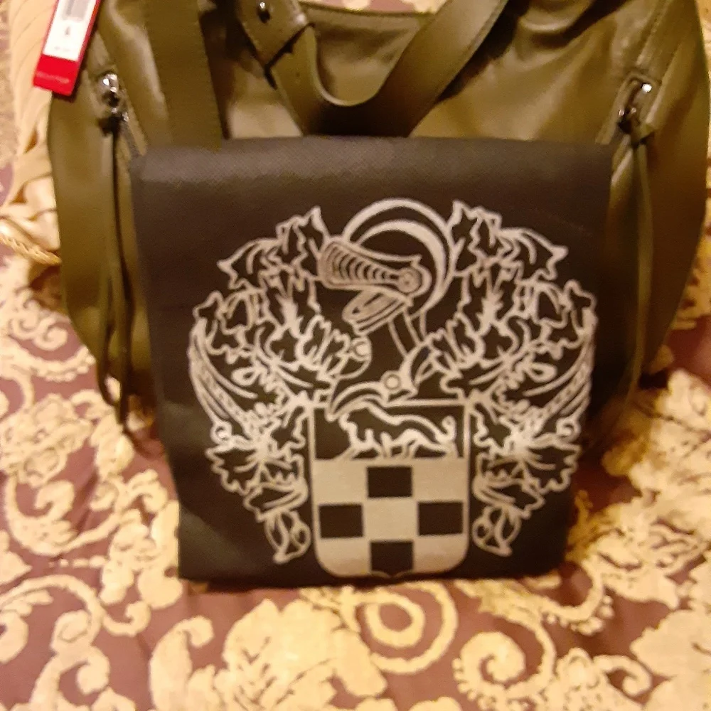 Vince Camuto Grady Hobo Style Nappa Lamb Leather Bag & Dust Bag